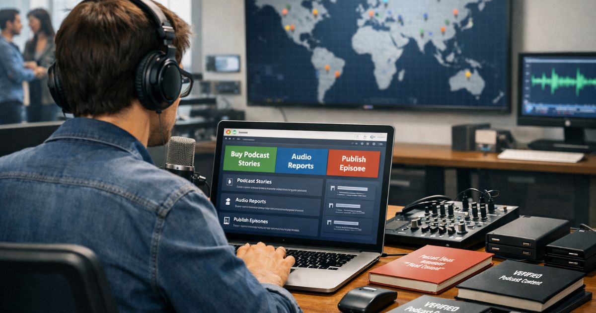 How Media Houses Can Launch or Scale Podcasts Without Large Teams