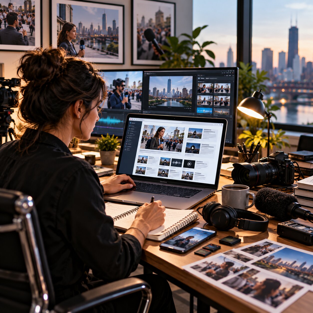 An Online Newsroom for Independent Journalists